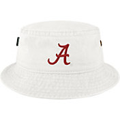 League-Legacy Men's Alabama Crimson Tide Relaxed Twill White Bucket Hat