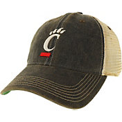 League-Legacy Men's Cincinnati Bearcats Black Old Favorite Adjustable Trucker Hat