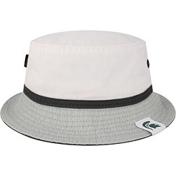 League-Legacy Men's Michigan State Spartans Weston Relaxed Twill White Bucket Hat