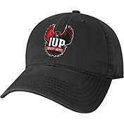 League-Legacy Men's IUP Crimson Hawks EZA Adjustable Black Hat