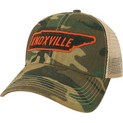 League-Legacy Men's Tennessee Volunteers Camo State Trucker Adjustable Hat