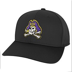 League-Legacy Men's East Carolina Pirates Cool Fit Stretch Black Hat