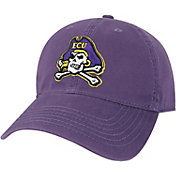 League-Legacy Men's East Carolina Pirates Purple EZA Adjustable Hat