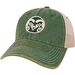 League-Legacy Colorado State Rams Green Old Favorite Adjustable Trucker Hat