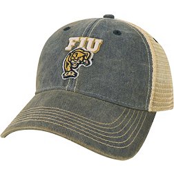 League-Legacy FIU Golden Panthers Blue Old Favorite Adjustable Trucker Hat