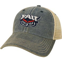 League-Legacy Florida Atlantic Owls Blue Old Favorite Adjustable Trucker Hat