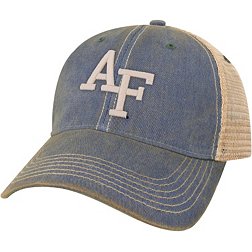League-Legacy Air Force Falcons Blue Old Favorite Adjustable Trucker Hat
