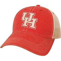 League-Legacy Houston Cougars Red Old Favorite Adjustable Trucker Hat