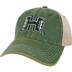 League-Legacy Hawai'i Warriors Green Old Favorite Adjustable Trucker Hat