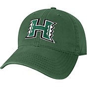 League-Legacy Men's Hawai'i Warriors Green EZA Adjustable Hat
