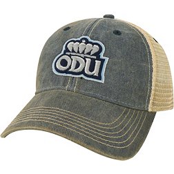 League-Legacy Old Dominion Monarchs Blue Old Favorite Adjustable Trucker Hat