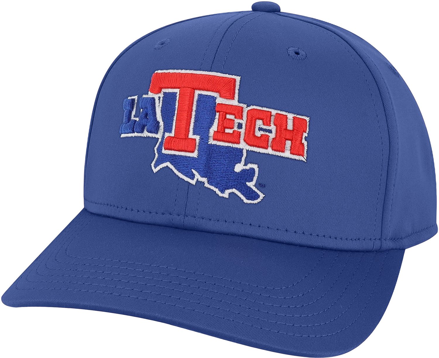 League-Legacy Men's Louisiana Tech Bulldogs Blue Cool Fit Stretch Hat