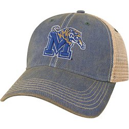 League-Legacy Memphis Tigers Blue Old Favorite Adjustable Trucker Hat