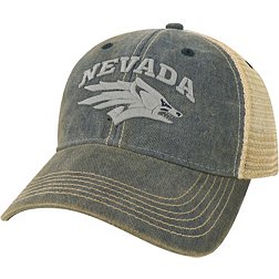 League-Legacy Nevada Wolf Pack Blue Old Favorite Adjustable Trucker Hat