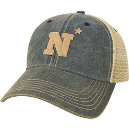 League-Legacy Navy Midshipmen Navy Old Favorite Adjustable Trucker Hat