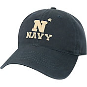 League-Legacy Men's Navy Midshipmen Navy EZA Adjustable Hat