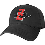 League-Legacy Men's San Diego State Aztecs EZA Adjustable Black Hat