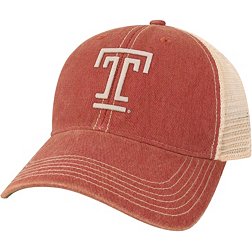 League-Legacy Temple Owls Cherry Old Favorite Adjustable Trucker Hat