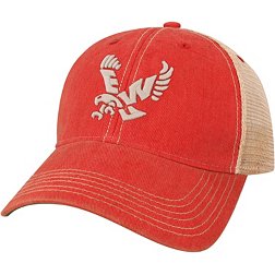 League-Legacy Eastern Washington Eagles Red Old Favorite Adjustable Trucker Hat