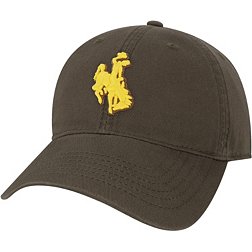 League-Legacy Men's Wyoming Cowboys Brown EZA Adjustable Hat