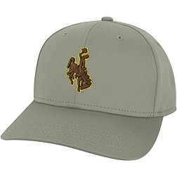 League-Legacy Men's Wyoming Cowboys Grey Cool Fit Stretch Hat