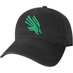 League-Legacy Youth North Texas Mean Green Relaxed Twill Adjustable Black Hat