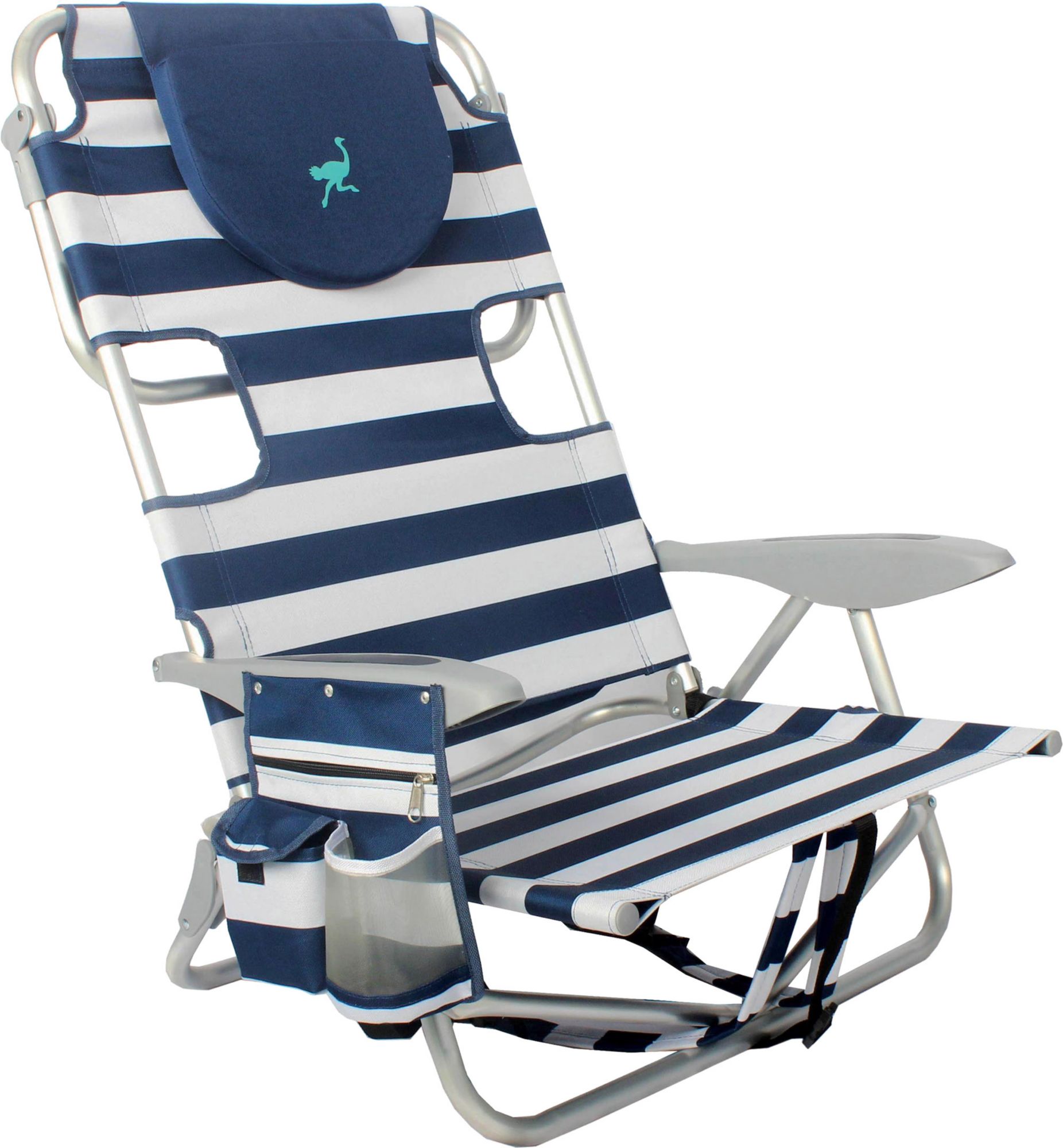 OSTRICH Deluxe On-Your-Back Beach Chair