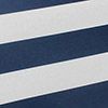 Navy Blue/White Stripe