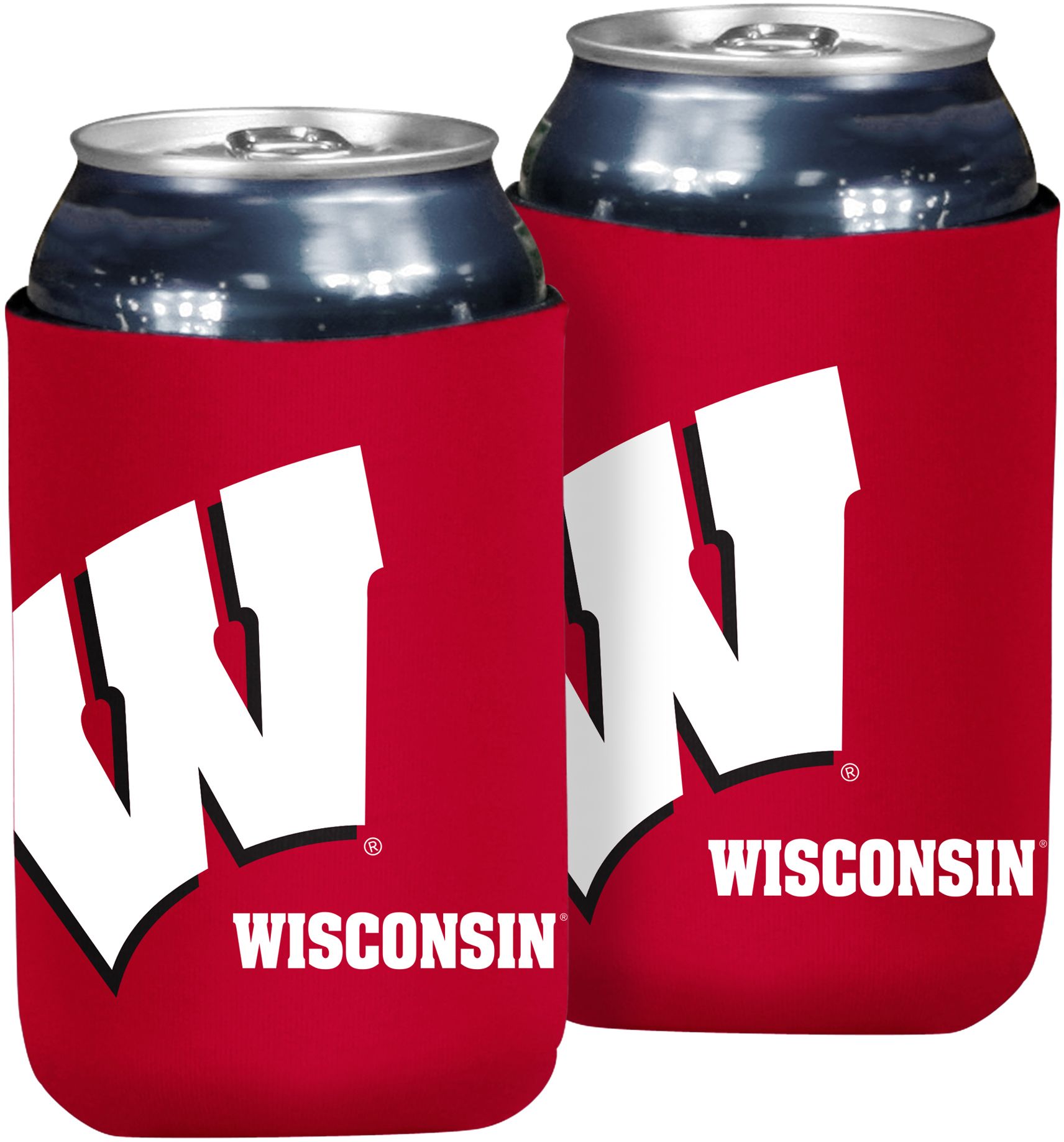 Logo Brands Wisconsin Badgers Flat Cooler