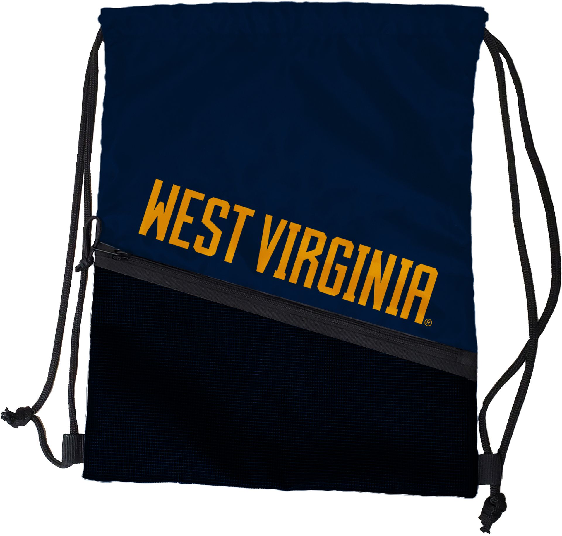 Logo Brands West Virginia Mountaineers Tilt Backsack