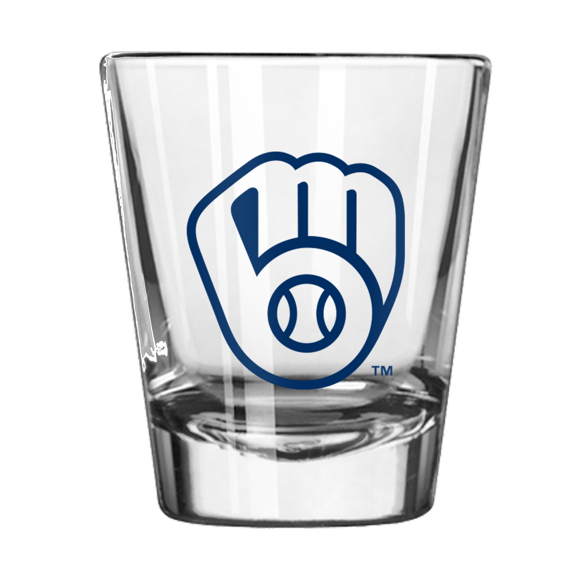 Logo Brands Milwaukee Brewers 2 oz. Shot Glass