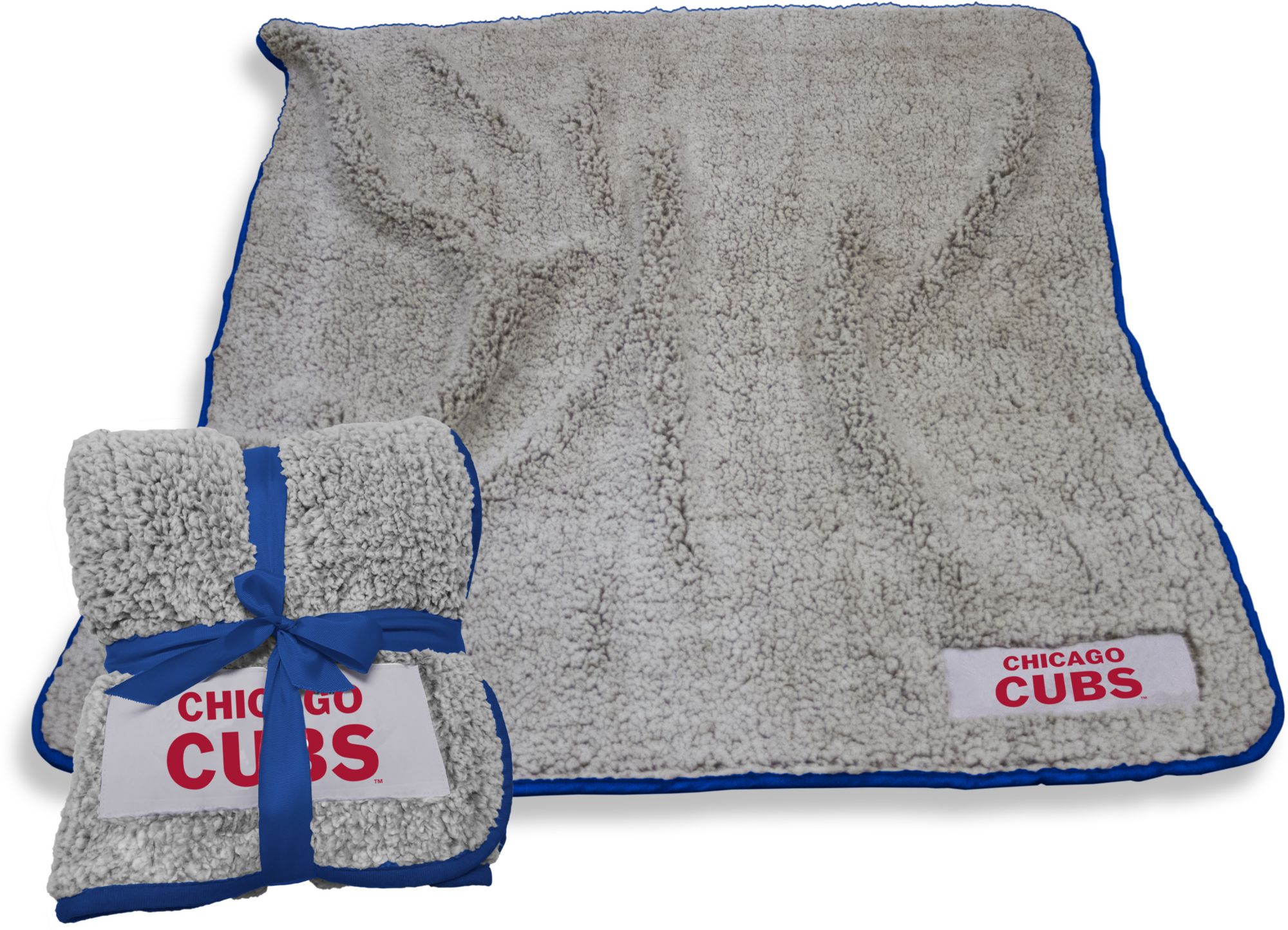 Logo Brands Chicago Cubs Frosty Fleece Blanket