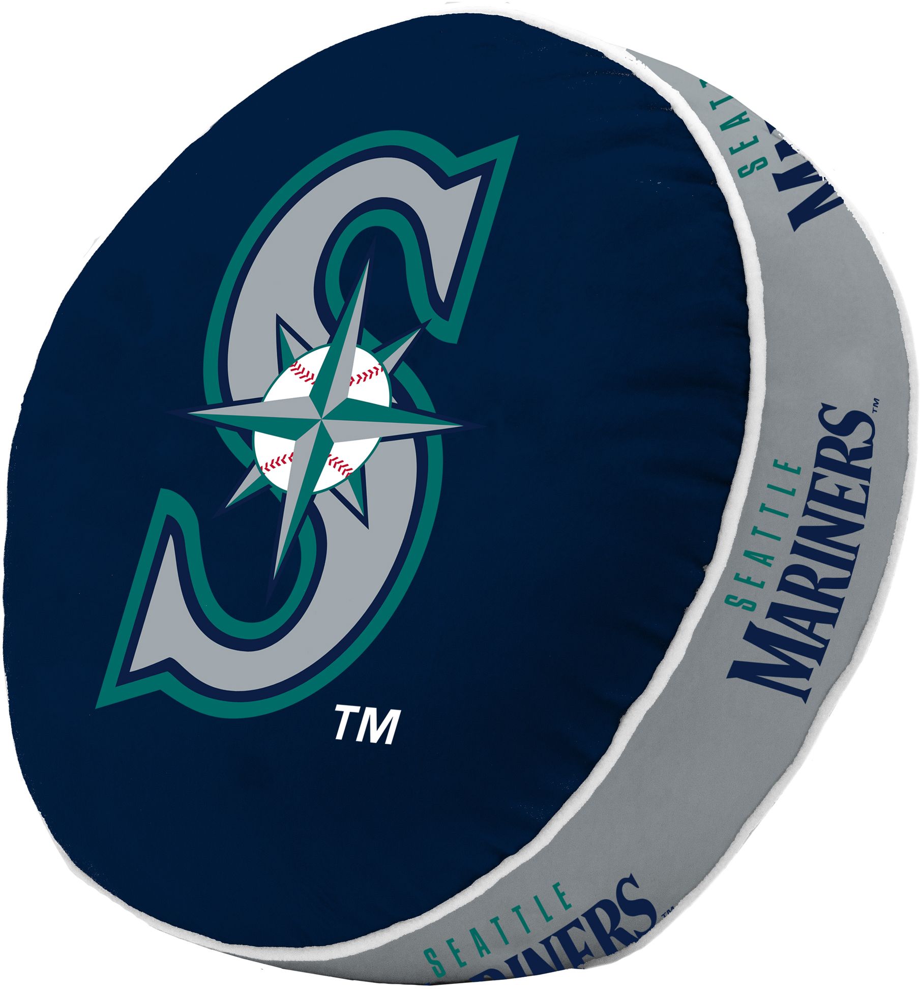 Logo Brands Seattle Mariners Puff Pillow