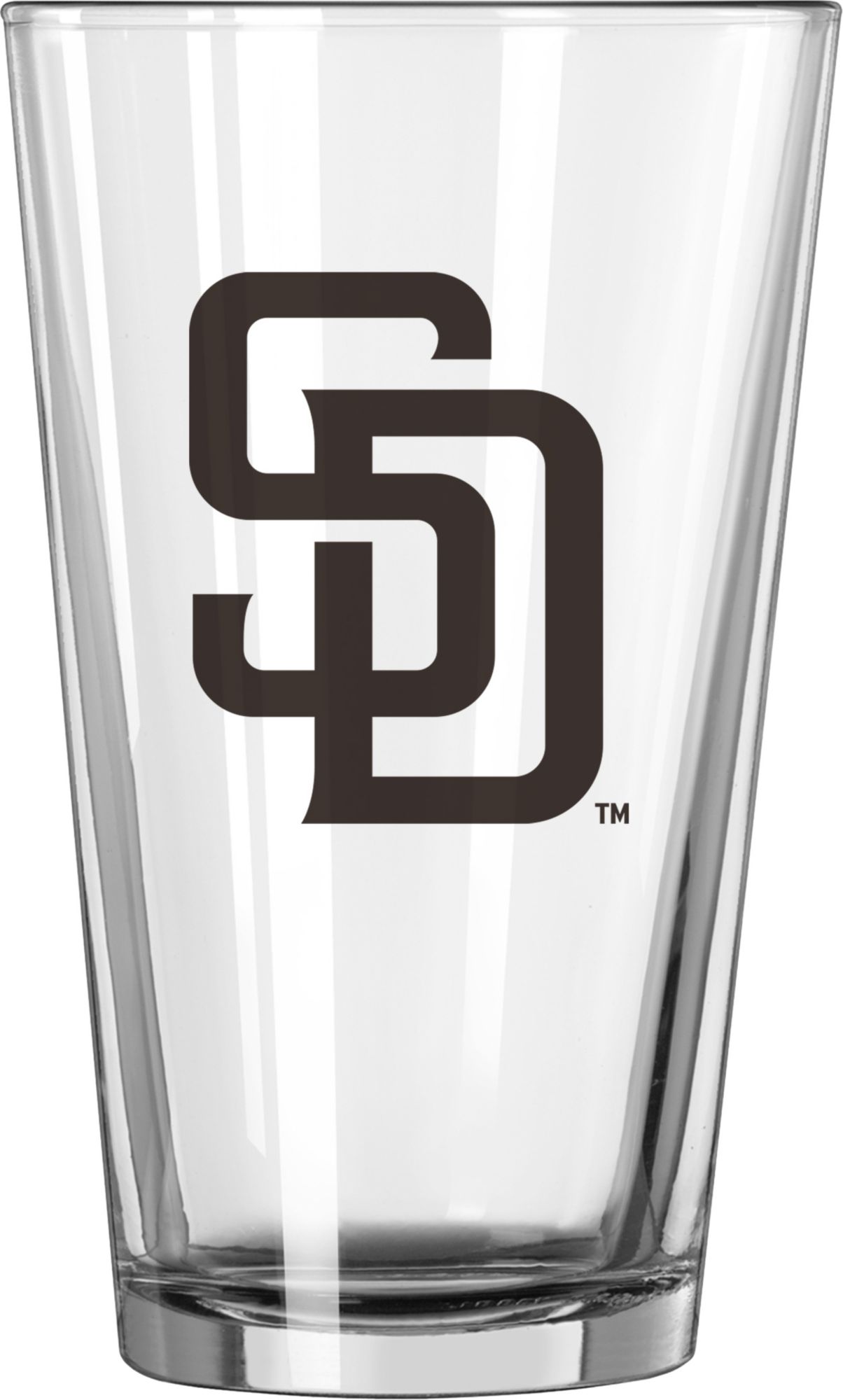 Logo Brands San Diego Padres 16oz. Pint Glass
