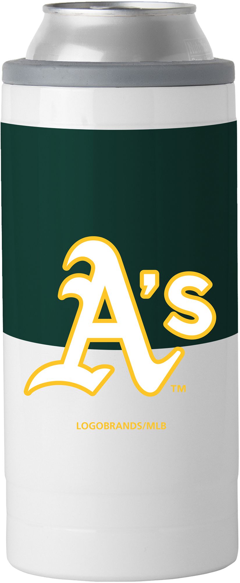 Logo Brands Athletics 12 oz. Slim Can Cooler