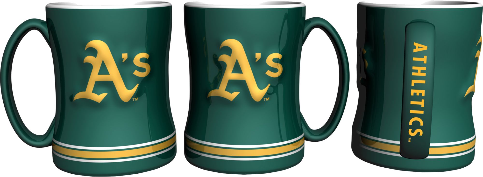 Logo Brands Oakland Athletics 14oz. Relief Mug