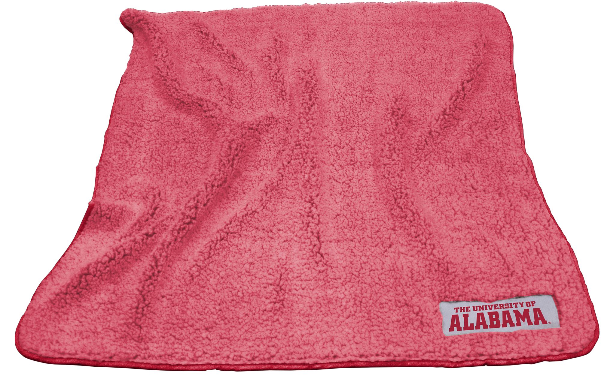 Logo Brands Alabama Crimson Tide Check Frosty Fleece Blanket