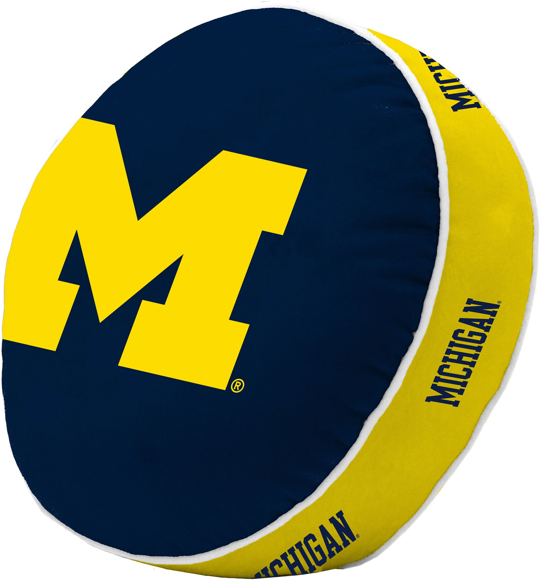 Logo Brands Michigan Wolverines Puff Pillow