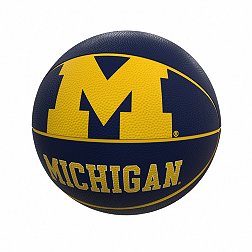 Logo Brands Michigan Wolverines Logo Full-Size Rubber Basketball