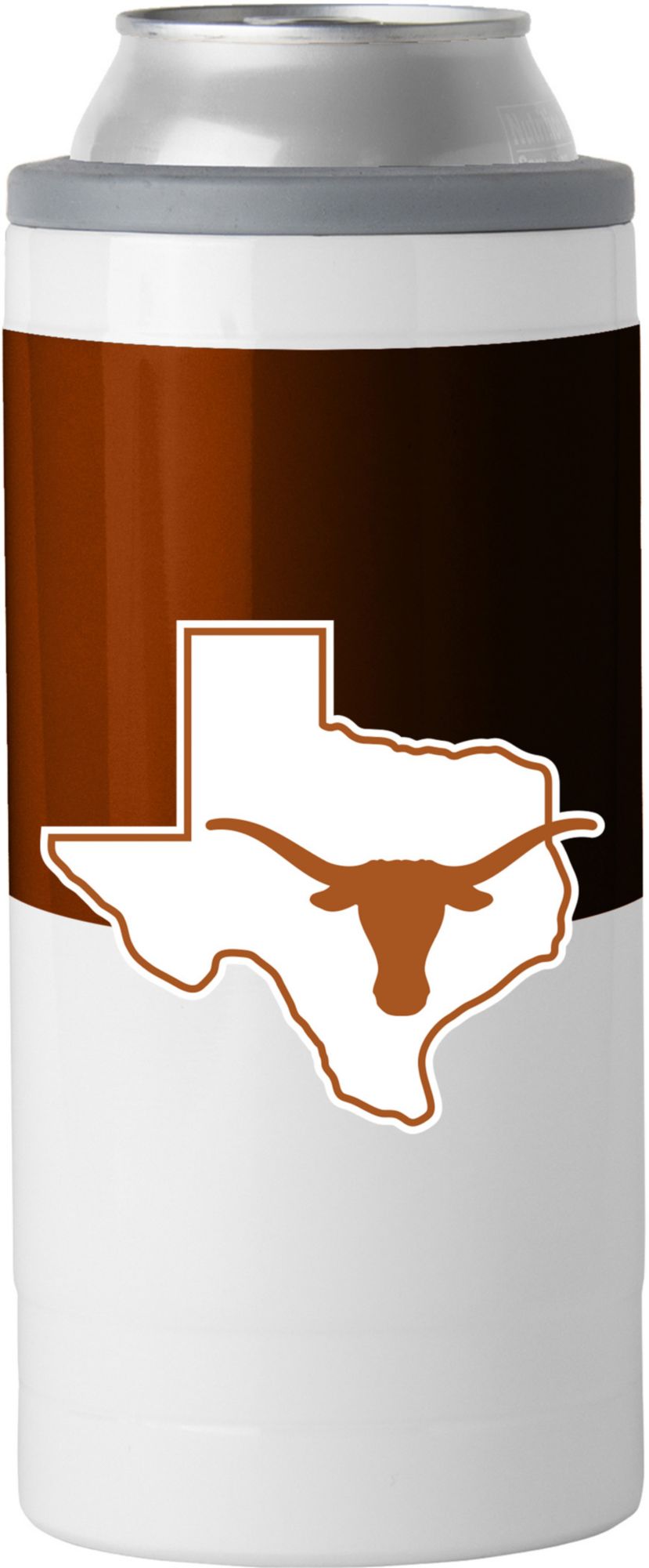 Logo Brands Texas Longhorns 12 oz. Slim Can Cooler