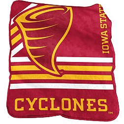 Logo Brands Iowa State Cyclones Raschel Throw Blanket