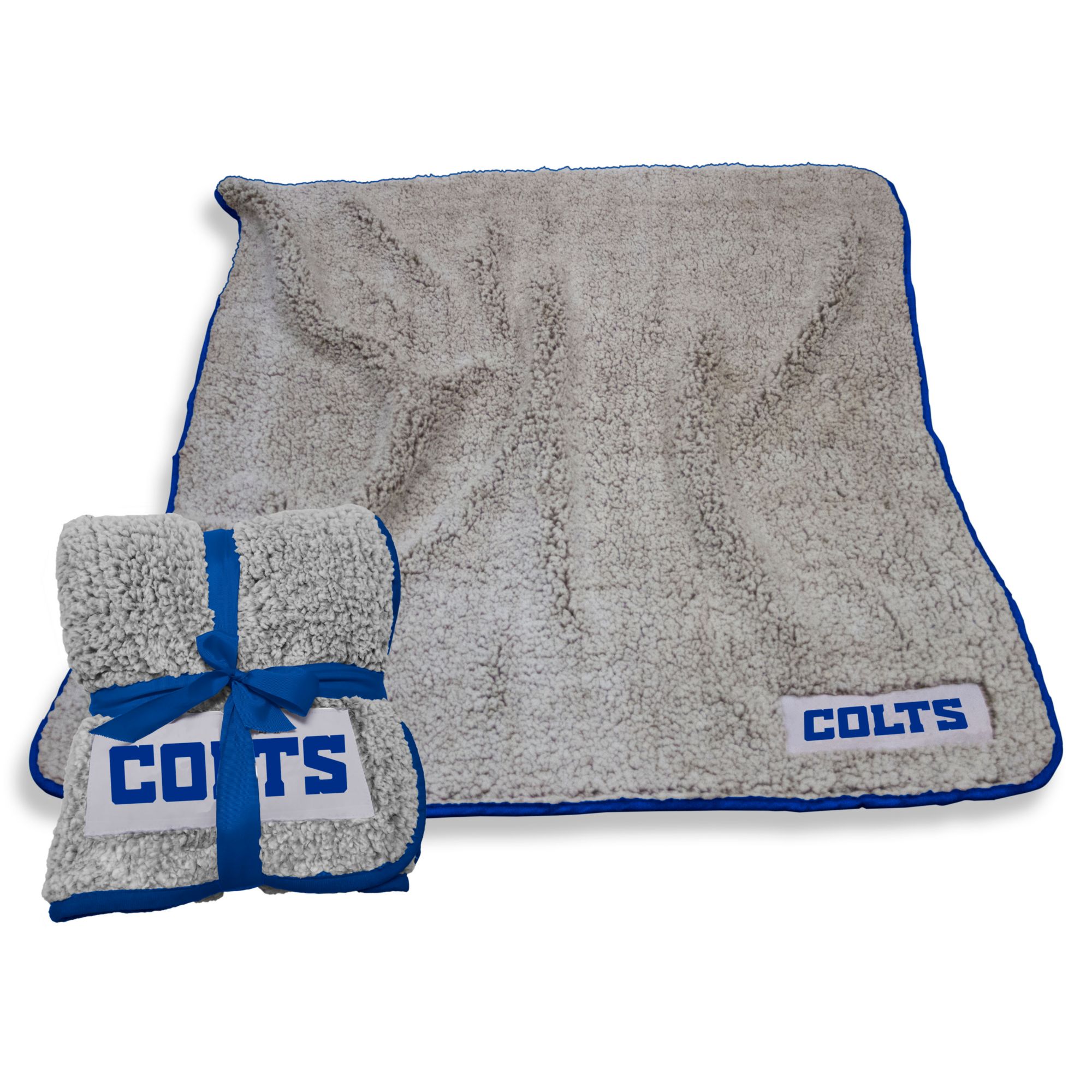 Logo Brands Indianapolis Colts Frosty Fleece Blanket