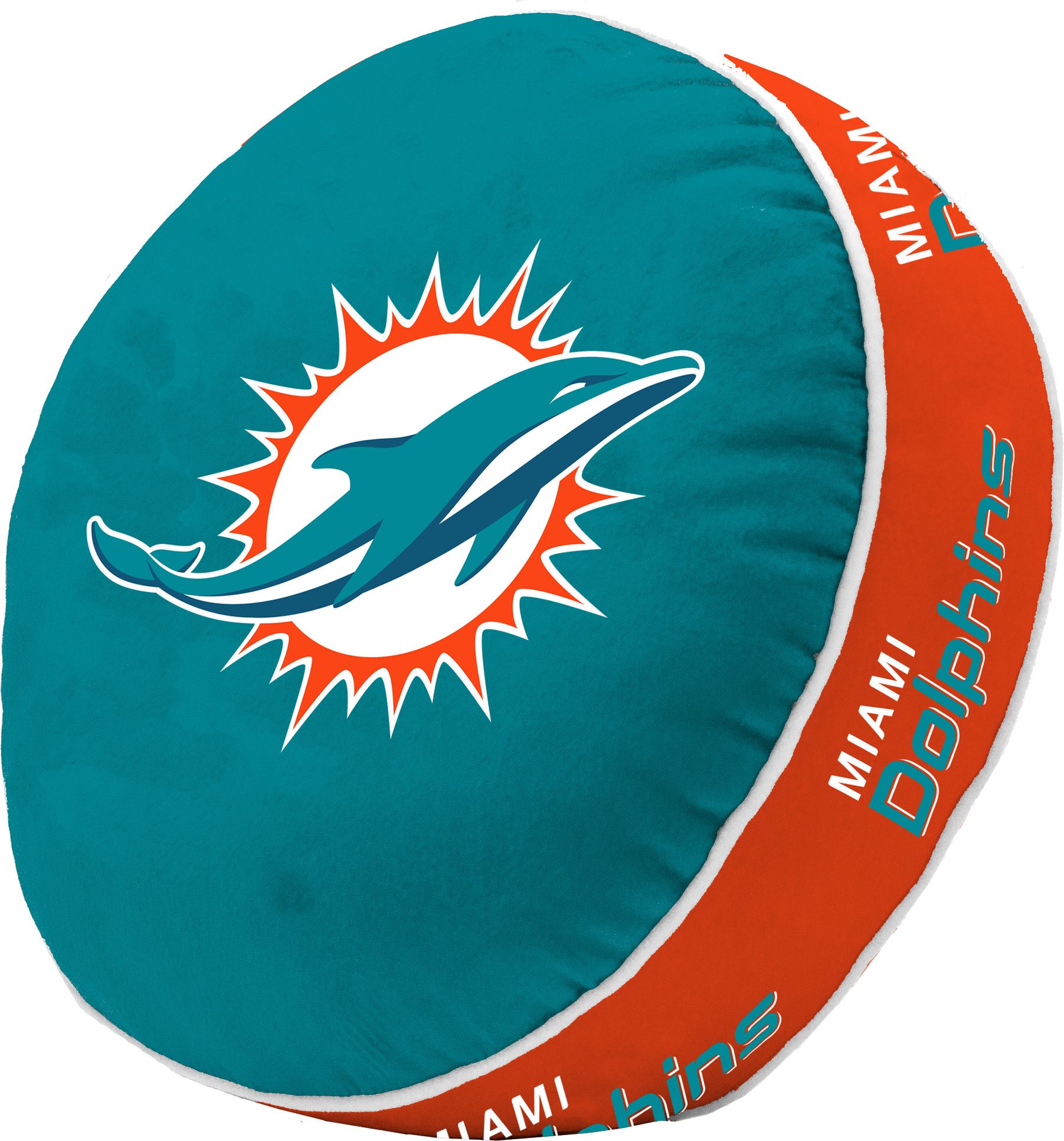 Logo Brands Miami Dolphins Puff Pillow
