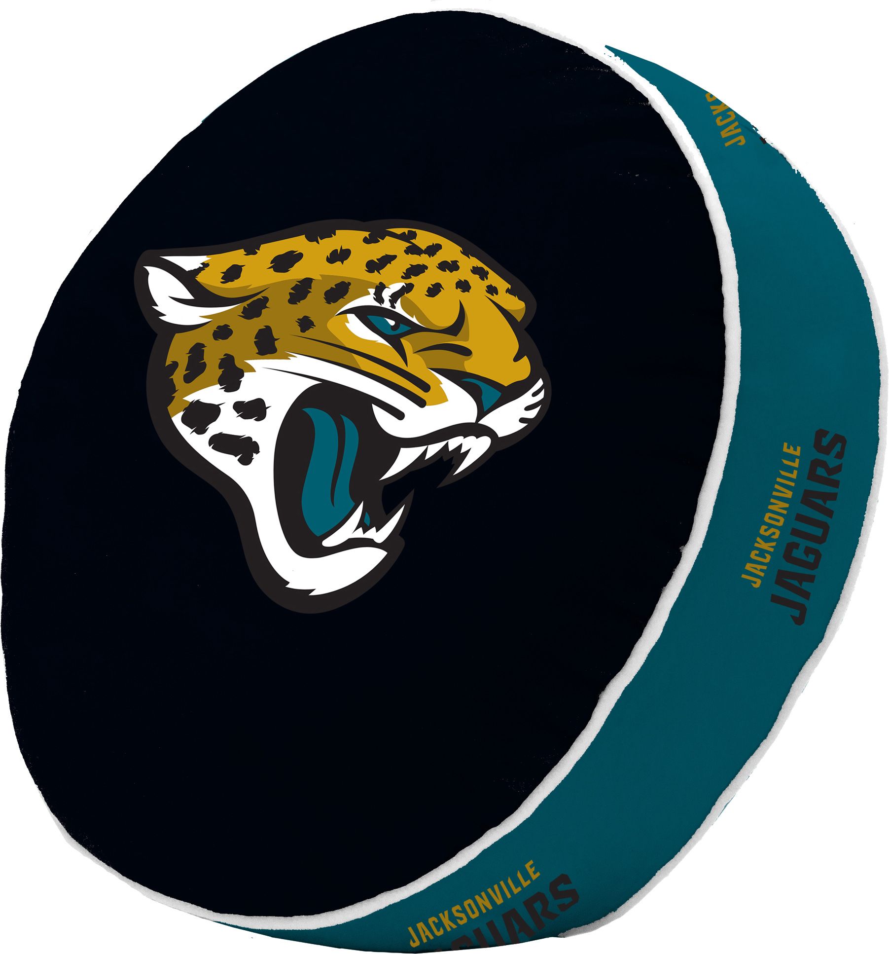 Logo Brands Jacksonville Jaguars Puff Pillow