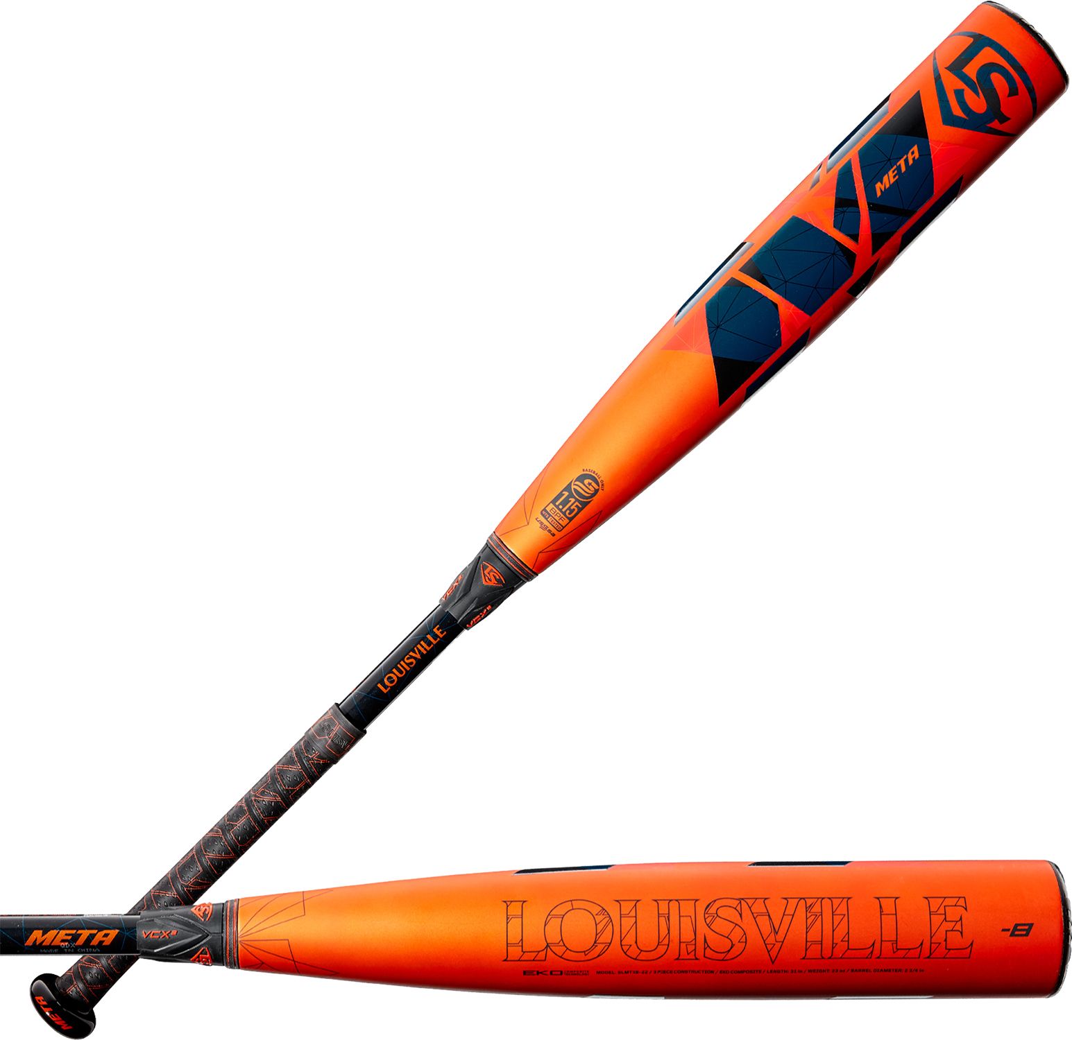 Louisville Slugger Meta 2¾'' USSSA Bat (-8)