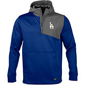 Levelwear Men's Los Angeles Dodgers Royal Blue Beacon Insignia Core ¼ Zip