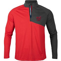 Levelwear Men's Washington Nationals 2023 City Connect White Asher  Quarter-Zip Shirt in 2023