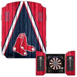 Victory Tailgate Boston Red Sox Dartboard Cabinet