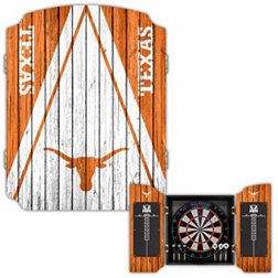 Victory Tailgate Texas Longhorns Dartboard Cabinet