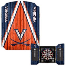 Victory Tailgate Virginia Cavaliers Dartboard Cabinet